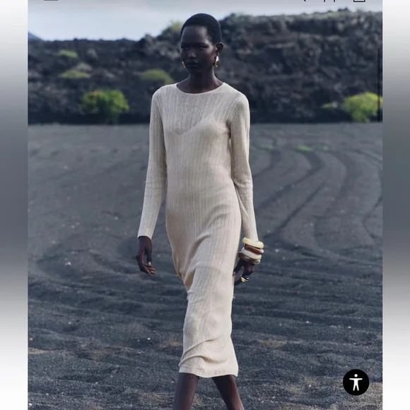 Zara Collection Sheer
Rustic Long Tunic Dress small - Picture 3 of 14